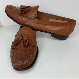 Cole Haan Resort tassel loafers 13 B brown leather